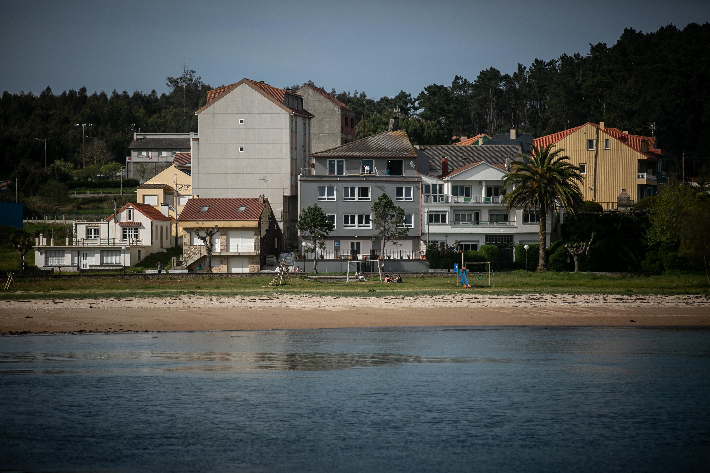 Playa De Camarinas Hotell Exteriör bild